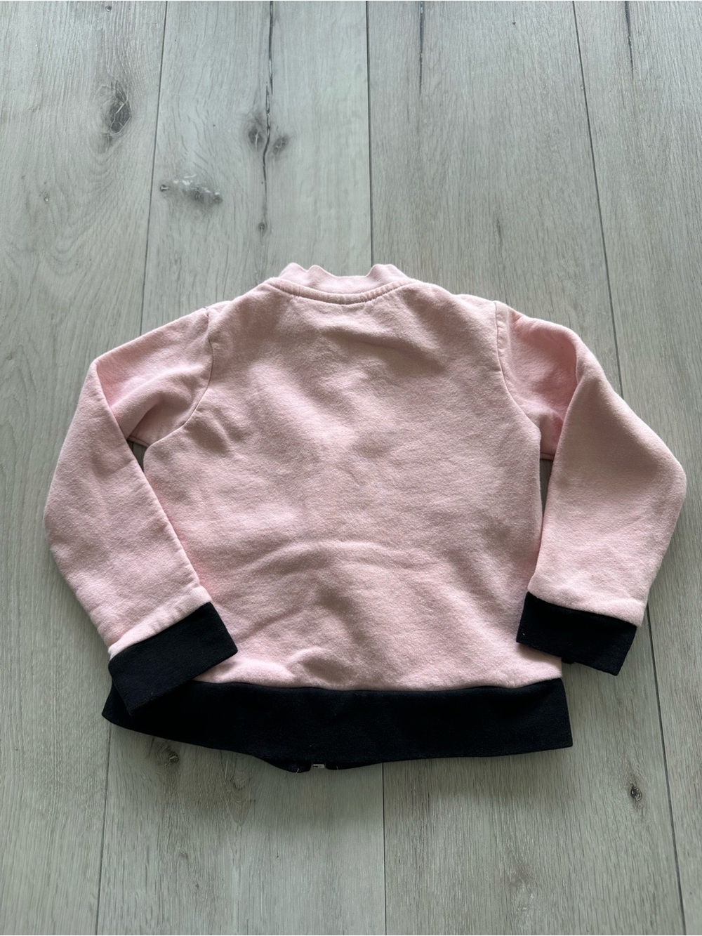 Puma Girls Zip Up Sweatshirt Pink 24M EUC - Picture 2 of 5